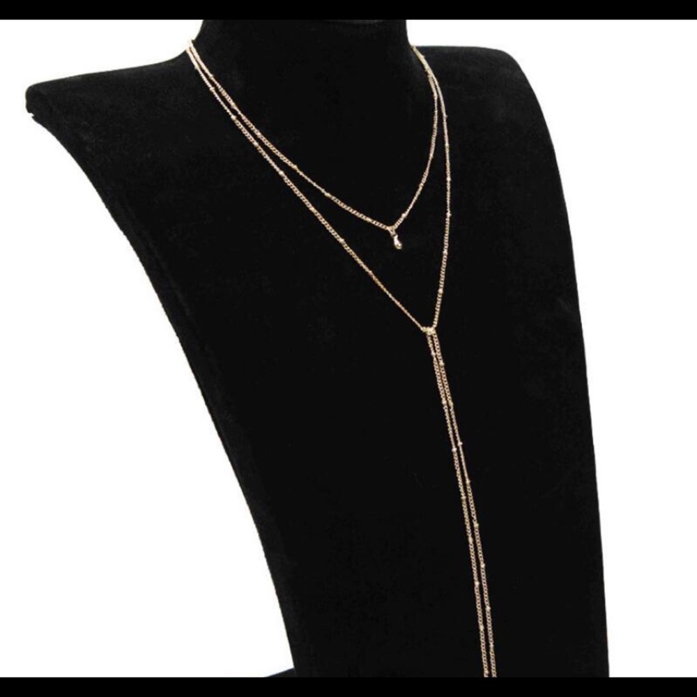 Lovelier Gold Layered Necklace - Picture 2 of 3